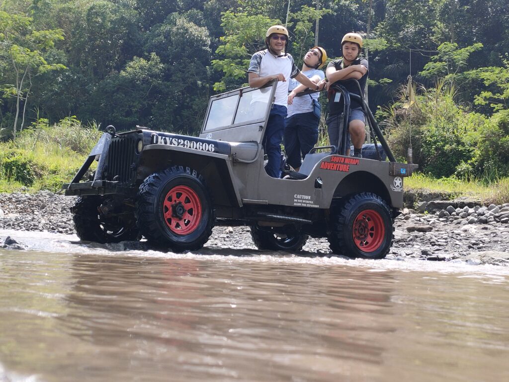 Splashing around Sungai Kuning