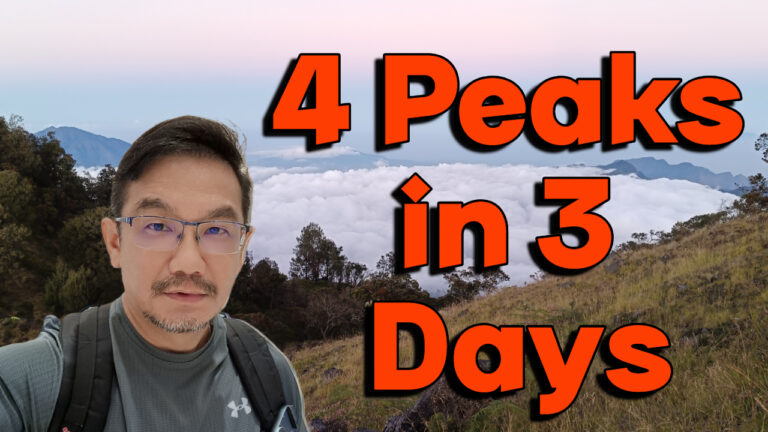 4 Peaks, 1 Trip